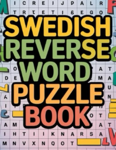 Swedish Reverse Word Puzzle Book