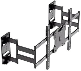 TV Bracket TV Stand Telescopic Bracket Wall Rotating Bracket Universal Support 75, 85, 98 Inches TV Mount,One Color 55 120in