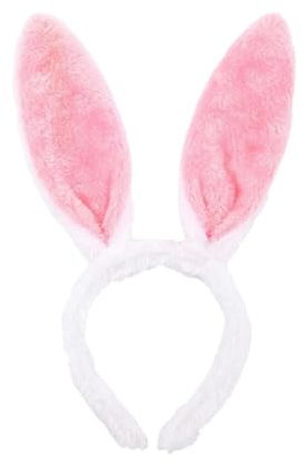 slothbyte Hasenohren Kostüm Stirnband mit Hasenohren Ostern Haarreif Mottoparty für Ostern Karneval Party Halloween Cosplay Kostüm Maskerade Dekoration (1pcs)