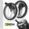 LeKuni 2 pezzi Cup Coperchio Impermeabile, Coperchio Stanley Cup Impermeabile, Stanley Cup Accessori, Tappo Stanley Cup, 40 Oz Tumbler Flip Straw, Reusable Tumbler Accessory (nero)