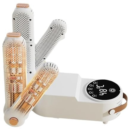Fenteer Sèche-linge électrique, Sèche-linge Pliable, Ventilateur Chauffé