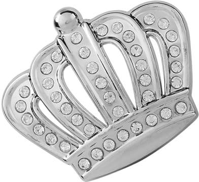 Autoaufkleber, Krone, Auto-Emblem-Aufkleber, Bling-Krone, Auto-Abziehbilder aus Strass