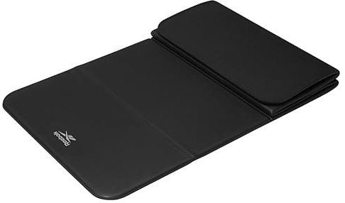 Reebok Vector stapelbare Fitnessmatte, 183 x 61 cm, 12 mm, faltbare Yogamatte für Bodenübungen und Stretching, EVA-Schaum mit komfortablem Griff, 6-Panel-Design, für Heim-Fitnessstudio