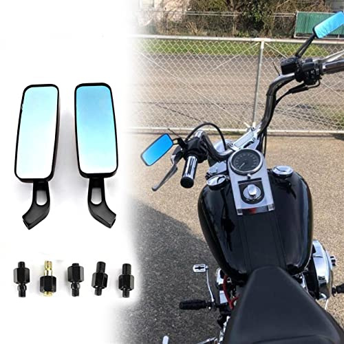 JGANRF 8mm 10mm Motorrad Rückspiegel Für Y&amaha Road Star Silverado Warrior Classic Midnight XV 1600 1700 XVZ1300