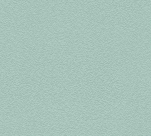 Esprit Vliestapete Relax in Winter Tapete Uni 10,05 m x 0,53 m grün Made in Germany 327575 32757-5