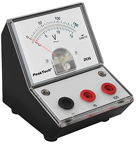 PeakTech 205-11 - Spannungsmessgerät Voltmeter Analog 15V 150V AC