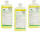 KK Mani-Clean Citro, Flüssigseife in 3x 1L Euroflasche, Cremeseife mit Zitronen-Duft, hautfreundlich und mild, rückfettend, ph neutral, kompatibel mit gängigen Spendersystemen