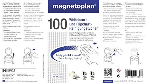 Ferroscript Reinigungstücher in Spender, 100 Stück