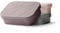MAMEIDO Brotdose Edelstahl 1200ml, mit flexiblem Trenner & Silikondeckel, Lunchbox Erwachsene, leichte Vesperbox Kinder, Brotbox Kinder mit Fächern (Powder Blush, 1,2l)