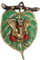 Wonder Care Lord Ganesha Metall-Idol-Figur für Zuhause, Tempel Mandir – Ganesh-Statue für Ganesh Chaturthi – Hindu-Gott, indische Pooja-Dekorationsartikel – Ganpati-Idol, Geschenk, Wand-Ganesha