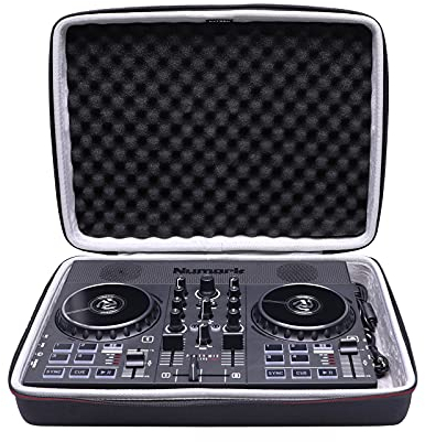 L LTGEM EVA Hard Case for Numark Party Mix Live DJ Controller - Travel Protective Carrying Storage Bag, Black