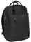 New Rebels Unisex Harper Miami Rucksack 9L wasserdichter Rucksack mit Doppelverschluss 13-Zoll-Laptopfach Wasserabweisender Reißverschluss Gepolsterte Träger, ideal für Arbeit & Erkundung - Schwarz