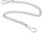 sourcing map Hanging Chain with Snap Clips 9.84 Inch Garden Plant Hangers for Signboard Chalkboard Basket Lantern Wind Chime, Stainless Steel Pack of 4