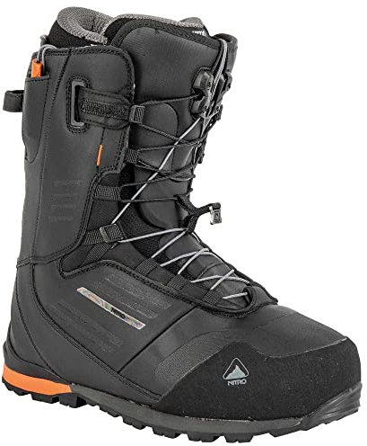 Nitro Herren Nitro Herren Incline Tls '23 Splitboardboot All Mountain Freeride Premium Schneeschnürsys Snowboardboot, Schwarz, MP 25,0 // EU 38 2/3 US 7