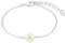 Prinzessin Lillifee Armband 925 Sterling Silber Mädchen Kinder Armschmuck, 12+2 cm, Silber, Blume, Kommt in Schmuck Geschenk Box, 2035987