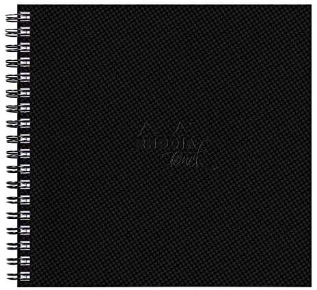 Rhodia 116169C Spiralbuch Rhodia Touch Watercolor Book 21x21cm Schwarz