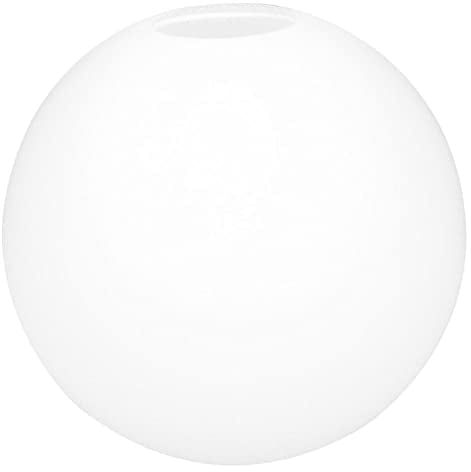 OSALADI Reemplazo De Pantalla De Lámpara De Bola De Cristal Accesorio De Iluminación Con Orificio De Apertura Cubierta De Luz De Pantalla De Lámpara Esmerilada Para Lámpara De
