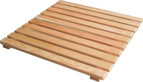 IDRO BRIC Idrobric - Pedana Doccia larice cm. 60 x 60 (per Piatti cm 80 x 80 e Oltre) - U82197