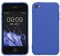 kwmobile Case Compatible with Apple iPhone 4 / 4S Case - Soft Slim Protective TPU Silicone Cover - Baltic Blue