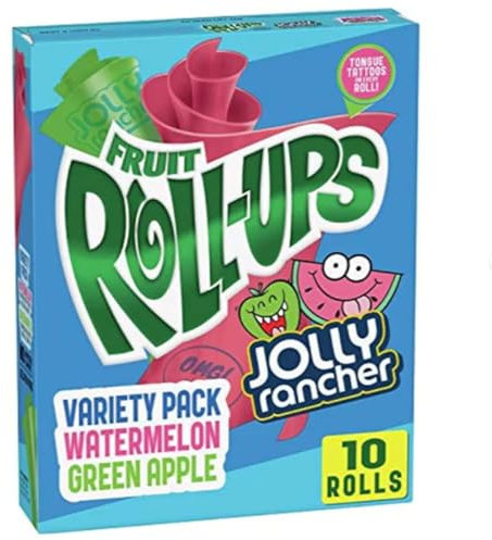 Fruit Roll-Ups Jolly Rancher 141g inkl. Steam-Time ThankYou