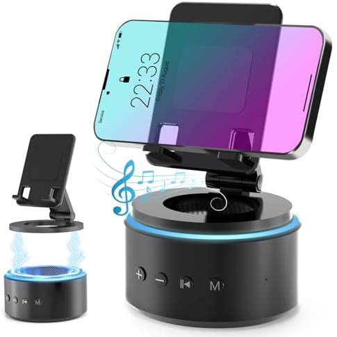 Geschenke für Männer Frauen - Bluetooth Lautsprecher mit Handyständer - Lustige Gadgets für Männer Papa - Geburtstag Jahrestag Geschenk für Ehemann Freund - Männergeschenke Rentner Geschenk Mann