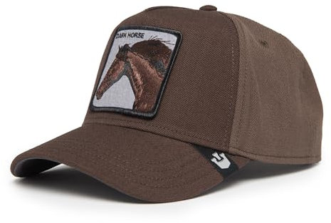 Goorin Bros. All Over Wool Collection Trucker Mütze für Damen und Herren, Braun (Dark Horse Field 100), Einheitsgr��e