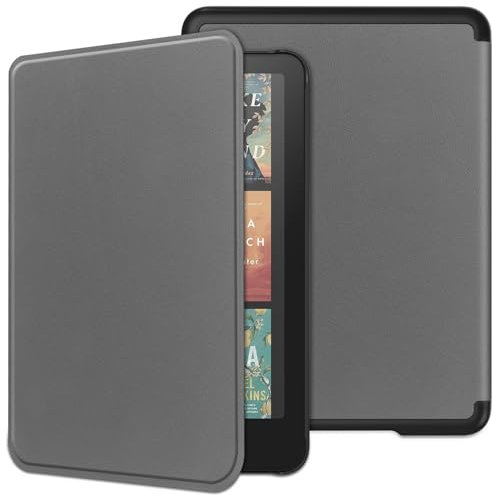 Mangas de la bolsa de la caja de la PC de la table Compatible con Kindle Paperwhite (12.a generación, 2024) Estuche de 7 Estuche Compatible with tableta inteligente de tres pliegues, estuche protecto