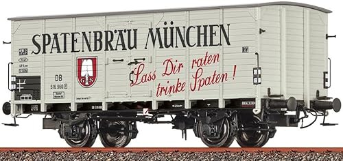 50987 H0 Covered Freight Car G10, DB, Ep.III 'Spatenbräu Munich'