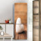 Refrigerator Stickers, Fridge Sticker Full Covering Door Fridge Covers Decor, Freezer Skins Wall Stickers for Kitchen Decal, White Love Heart(S: 60x150 cm)