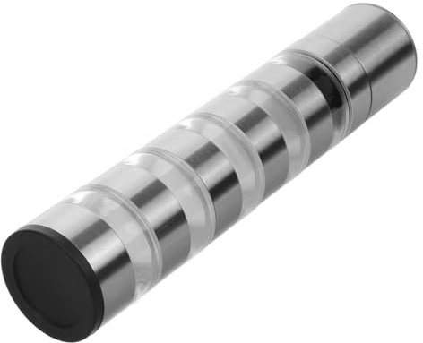 Cabilock Pepper Grinder Adjustable Ceramic Core Stainless Salt Grinders for Kitchen Multi-Layers Pepper Mill for Daily Use