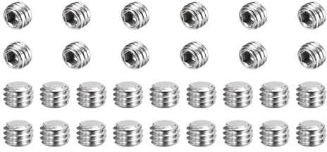 sourcing map 50 tornillos M6-1 de 4 mm, acero inoxidable 304, cabeza Allen, cabeza hexagonal, para accesorios de baño, reparación de muebles, proyectos de bricolaje