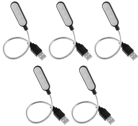 Osmond An Maher Multifunctional USB Laptop Lamp, Equipped with Flexible Gooseneck, Eye Protection LED Technology for Reading.
