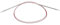 ChiaoGoo RED Lace circular needle 120cm 4.00mm - 1pc