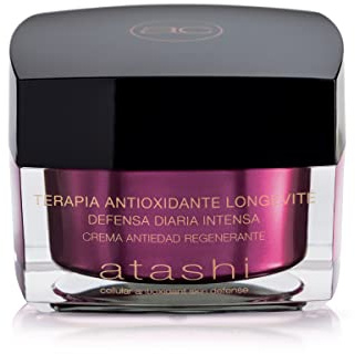 Atashi Antioxidationsmittel | Anti-Ageing-Nachtcreme reduziert Falten, verleiht Festigkeit, spendet Feuchtigkeit, schützt und hellt auf die Haut | Mit Hyaluronsäure und den Vitaminen C, E und CoQ10