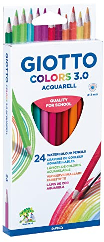 Giotto 2772 00 Aquarellstifte, 24