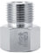 Fdit Aquarium Ausrüstung CO2 Zylinder Adapter Verbindungsstück Konverter für Aquarium 4 Größen(# 2)