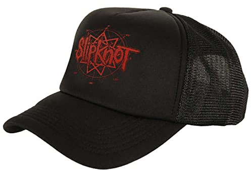 Slipknot Offizielles Logo Trucker Cap (Schwarz) - One Size