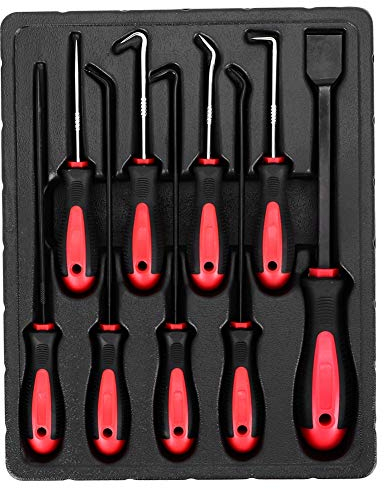 Entferner-Werkzeug, Präzisions Auswahl Haken Satz O-Ring Dichtungs Abzieher Entferner Werkzeug Auto 9pcs/Set