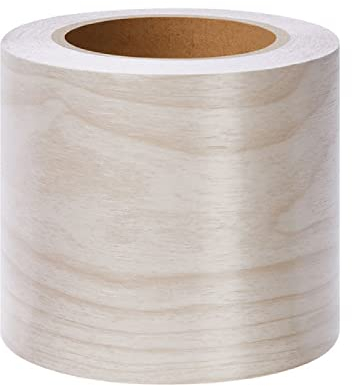 Dostear Friso Para Pared Cenefas Adhesivas BañO Cocina de Papel Para Paredes 3d Infantiles Decorativas Adhesivas Pintado Cocina Vinilo Autoadhesivo Impermeable Arce Blanco 5cm X 500cm