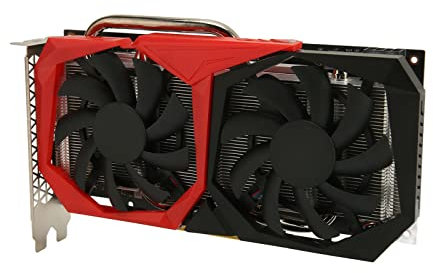 PUSOKEI RTX 2060 6G GDDR6 192-Bit-Computergrafikkarten mit Doppelten Lüftern, 8K HDR und PCB, 7680 X 4320-Grafikkarte für Gaming-PC