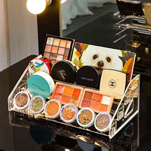 YIEZI Nagellack Aufbewahrung 48 Flaschen von 4 Schichten Sonnenbrille Acryl Display Rack ätherische Öle Halter klar Make-up-Organisator kein Werkzeug erforderlich Montage