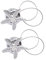 BESPORTBLE 2 Stück Gardinenhaken Für Gardinen Gardinen Gardinen Magnetische Gardinen Strass Gardinen Raffhalter Gardinenhaken DIY Gardinen Raffhalter Silber Magnetische Schnalle