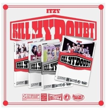 [EXCLUSIVE POB] ITZY - KILL MY DOUBT [STANDARD] Album+Pre-Order Benefit (JYP SHOP (4 ver. SET : 4 Photocards))