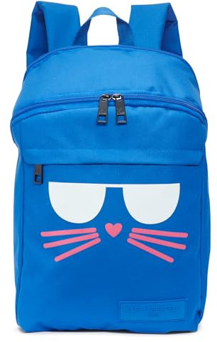 KARL LAGERFELD Paris Leichter Katzenrucksack für Damen, Blau, Einheitsgröße, Leichter Katzenrucksack