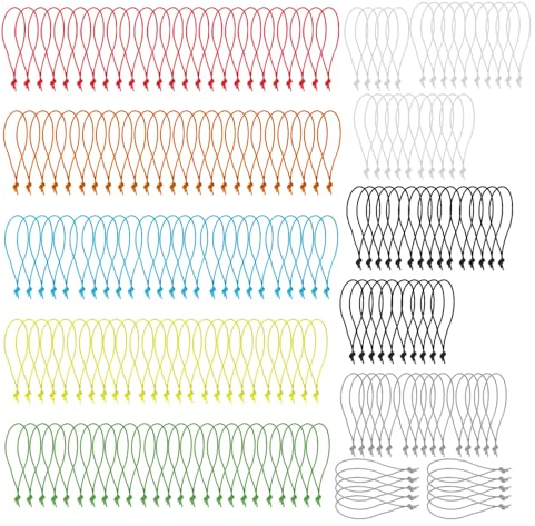 UMCHU 200 Stück Schlüsselringe,Finger Lanyard Small Handschlaufe,Schlüsselfinder sowie Ausweishüllen,für USB Laufwerk, Schlüsselanhänger, Brieftasche, MP3, Kamera, Abzeichen