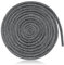 Dichtungsseil Kamin, 8mm x 2m Lang Fiberglas Dichtungen für Ofentüren Glasscheibe Seil Ersatz Kaminofen Türdichtung Kamindichtung für Kamine Holzöfen (Grau)