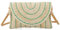 Freiesoldaten Women Straw Clutch Bag Summer Beach Handwoven Envelope Wallet Crossbody Handbags
