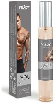 Prady - Eau de Toilette You - Homme - 33 ml - Élégance masculine en format compact.