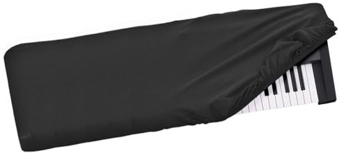 Musiin 73 Keys Keyboard Synthesizer Dust Cover, Compatible with Roland JUNO-X,Nord Electro 6 HP, Piano 5 73, Stage 4 73, Deluxe Chinlon Dustproof & Anti-scratch, Silky Feel & Tailored Design