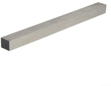 HSS Vierkant-Werkzeugstahl für Drehmaschine, perfektes Werkzeug für Fertigung, Fräsen, Trennen, Gravieren und mehr (16 x 16 x 200)